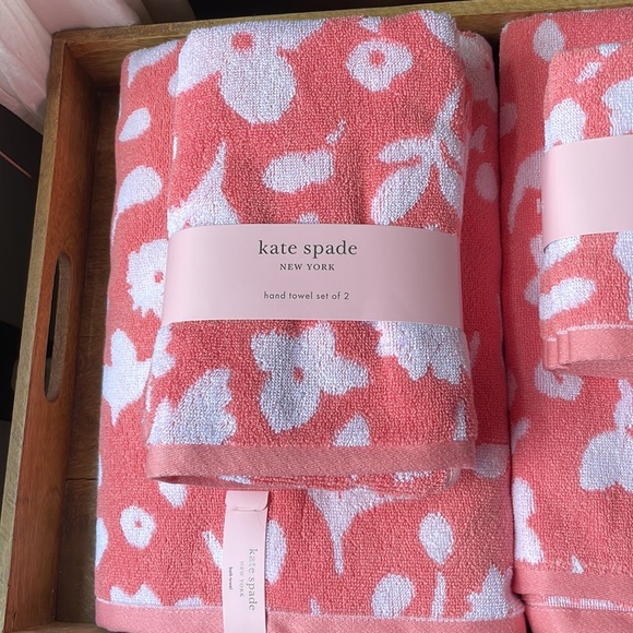 ♠️🎉HP🎉~KATE SPADE ♠️ NEW YORK Beautiful Bath Towel Set 🛀🏻NWT! - Picture 6 of 15